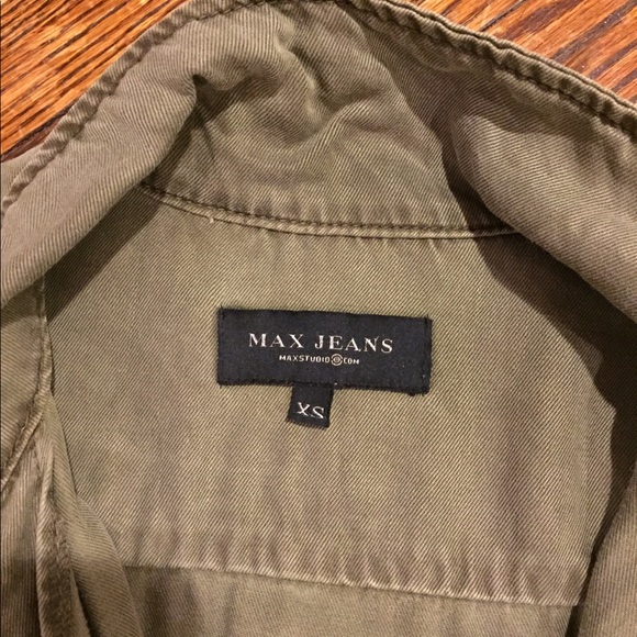 Max Jeans Olive Green Jacket - Picture 5 of 7